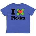 thumbnail image 3 of Inktastic I Heart Pickles Youth T-Shirt, 3 of 5