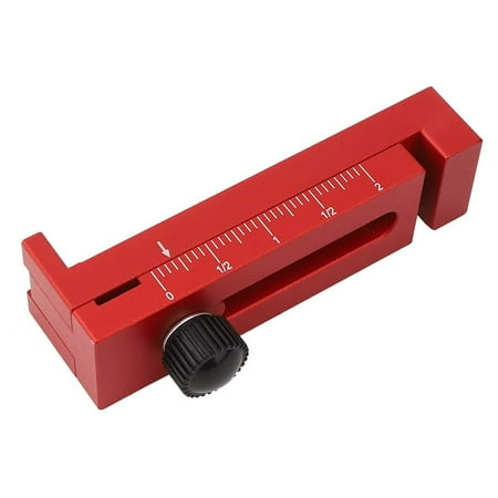 

Huaai Woodworking Tools Gauge Measuring Measuring Tenon Woodworking Aluminum Tool Gaps Ruler Depth Tools & Home Improvement Multicolor