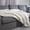 Cream, variant on Lavish Home 60x80-Inch Faux Fur Blanket - Queen Size Bedding (Gray)