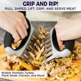 thumbnail image 4 of CHEFSPOT Stainless Steel Meat Shredder Claws - Beef Chicken Grilling Accessories, Dishwasher Safe, 4 of 8
