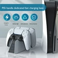 thumbnail image 1 of Estación de carga rápida dual de contacto de 2 pines para el controlador inalámbrico PlayStation 5 Universal Accesorios Electrónicos, 1 of 9