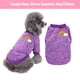 thumbnail image 5 of Billuyoard Ropa para perros, suéter para mantener el calor para mascotas, dulce regalo, chaleco transpirable para cachorros, camisa para Ropa para mascotas Violeta METRO, 5 of 6