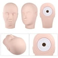 thumbnail image 2 of Cabeza De Maniquí, 1 Pieza, Extensiones De Pesta?as Cabeza De Maniquí De Cabeza De Entrenamiento Cabeza Maniqui Pesta?as For Maniquíes De Maniquí De Práctica Ecomeon no, 2 of 6