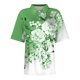 thumbnail image 4 of Fiudx Ofertas Relámpago Blusa con Botones y Cuello Vuelto de Manga Corta con Estampado Cómodo E Informal para Mujer a La Moda, 4 of 5