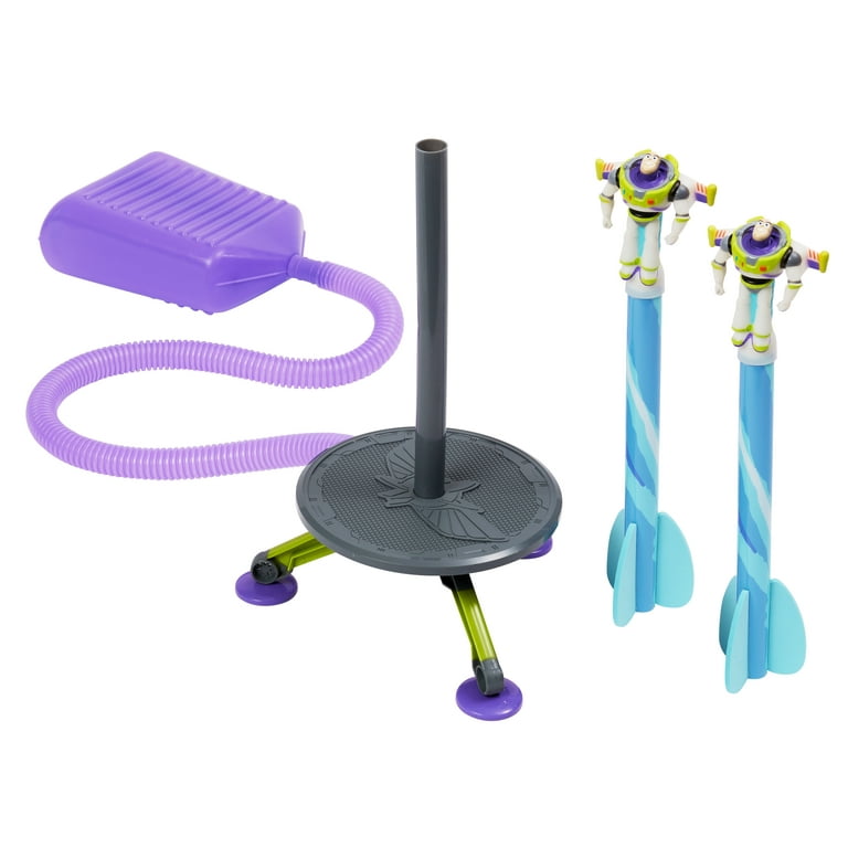 Little Kids Toy Story Buzz Lightyear Step Rocket for Outdoor Play