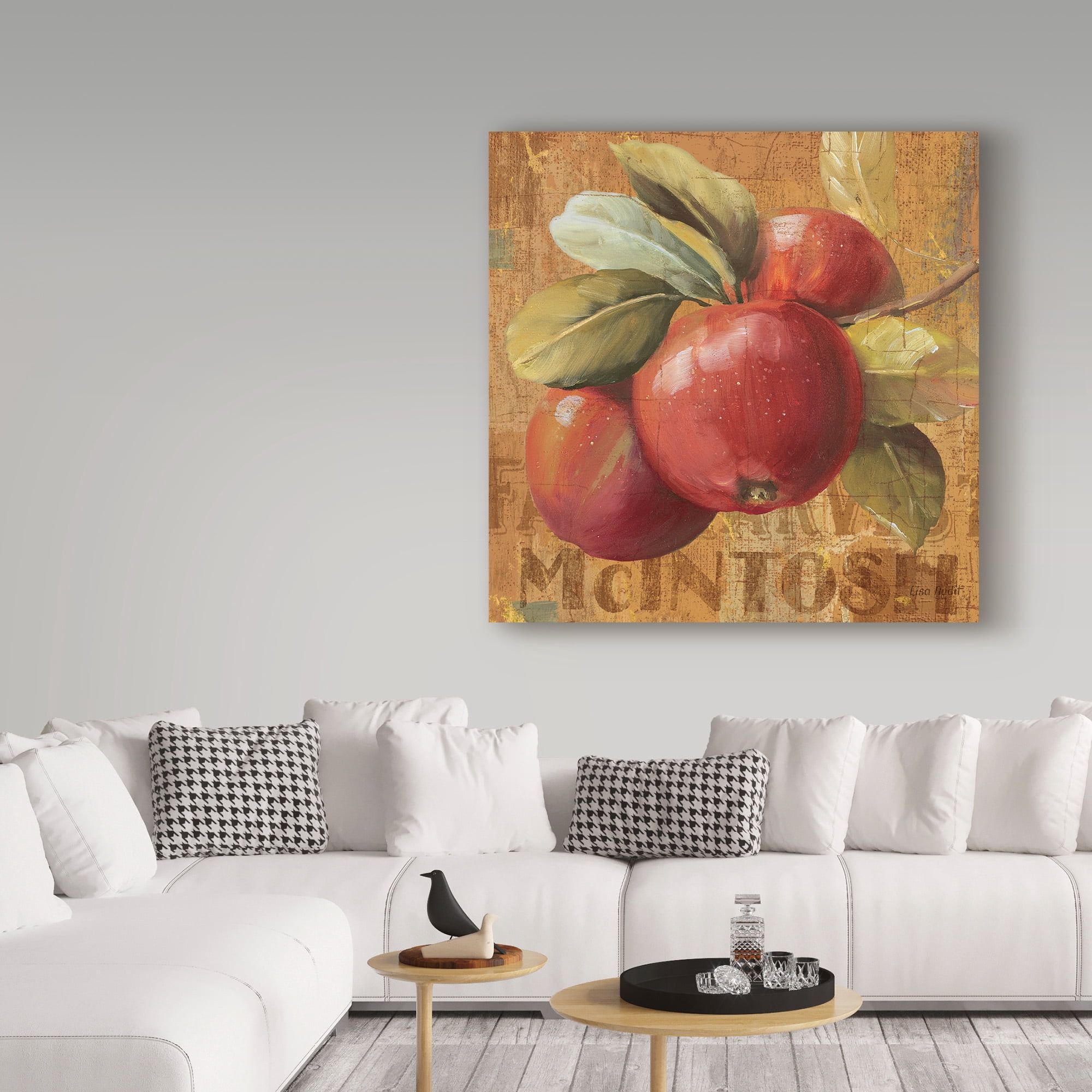 Trademark Fine Art 'Apple Season II' Canvas Art by Lisa Audit