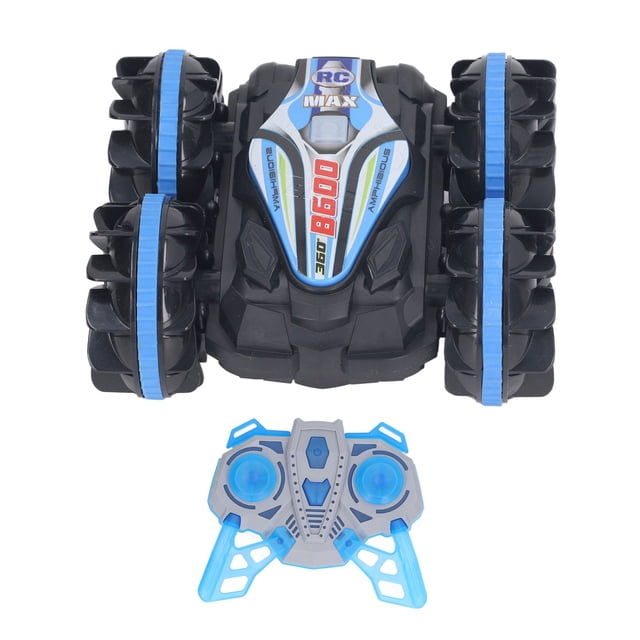 Coche De Deriva Con Control Remoto ANGGREK 2.4G Coche De Acrobacias RC Anfibio Recargable De Doble Cara