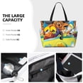 thumbnail image 2 of Lsque Scooby-Doo Beach Travel Bag - Water-Resistant, Large Capacity Lightweight Tote with 7 Pockets for Women and Men - Perfect for Beach, Pool, Gym, and Travel, 2 of 6