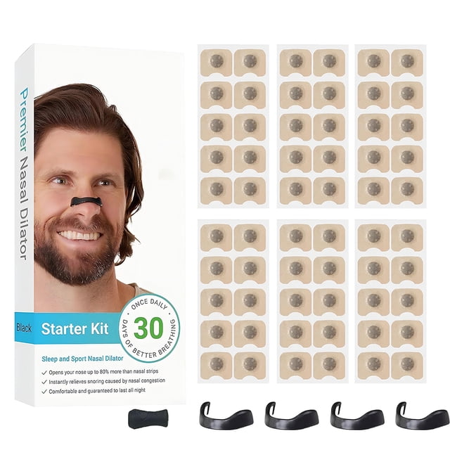 Kits de dilatadores de respiración Nasal magnéticos, 15 pares, dilatador Nasal deportivo, impulso de entrada de oxígeno, Clip nasal de repuesto de respiración