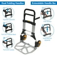 thumbnail image 3 of Mount-It! Heavy-Duty Folding Hand Truck Dolly | 440 Lb Capacity, 3 of 10