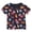 a-Black338, variant on VNKIDY Boys Girls Kids American Flag Hot Dog Popcorn Ice Cream Star Graphic Print T-Shirts Casual Short Sleeve Crewneck Tees For Independence Day Festival Daily Wear Black 4-5 Years