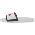 thumbnail image 2 of Lacoste Croco Slide Tri 3 White/Navy/Red, 2 of 6