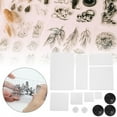 thumbnail image 4 of ???????ó? ?? ?????? ?????Bloque de sellos transparente fácil de limpiar, bloque de sellos de acrílico transparente, portapapeles, tarjetas, cuadernos, diarios, sellos para invit Khall Tendencias, 4 of 6