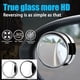 thumbnail image 4 of Espejo retrovisor redondo pequeño para coche, 2 unidades, con rotación de 360 grados, visión amplia, con asistencia para marcha atrás y punto ciego, 4 of 9