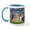 White/Blue Inside, variant on CafePress - Starry Night / Corgi Pair Mug - 11 oz Ceramic Mug - Novelty Coffee Tea Cup