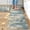 Blue, variant on Kitchen Mats Cushioned Anti Fatigue, Modern Abstract Non Slip Kitchen Floor Mat Waterproof Green Sink Rug 2 Piece, Comfort Desk Standing Rugs for Bedroom, Office, Laundry, 17"x29"+17"x47"