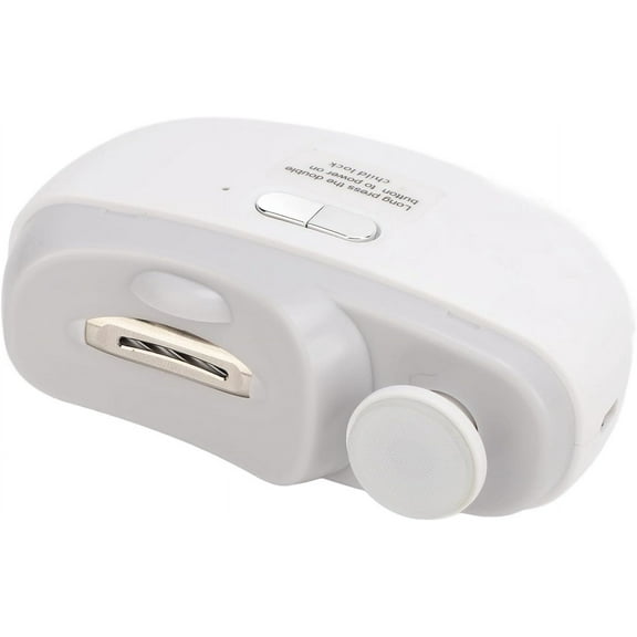 WYJ Electric Nail Clipper Multifunctional Fingernail Trimmer with Automatic Nail Polisher for Baby Children Adult Home Use-0614