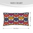thumbnail image 4 of Easygdp Fox Face Envelope Closure Pillowcase - 20x36in, Queen Pillowcase, Breathable, Stain-Resistant, Wrinkle-Free, 4 of 9