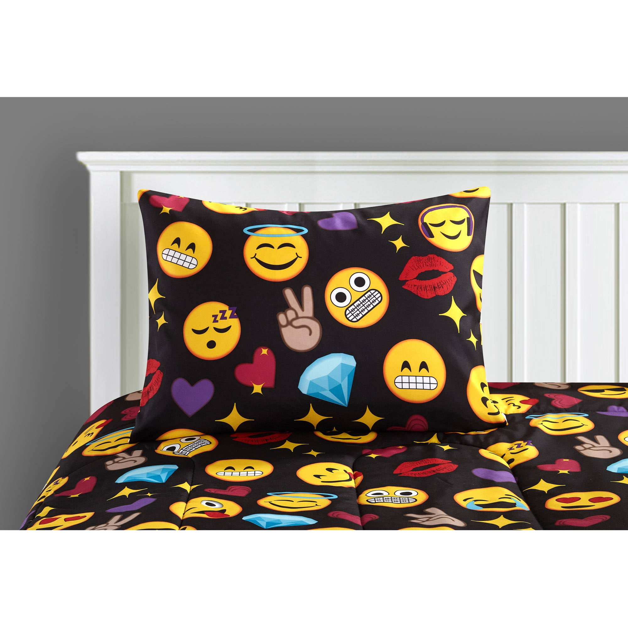 Emoji Comforter Set Bedding Bed Bag Twin Children Bedroom Reversible Emoji Comforter Set Bedding Bed Bag Twin Children Bedroom Reversible Sheet Cover