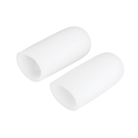 2pc Silicone Gel Separator Toe Caps for Bunion Blisters Corns Size S