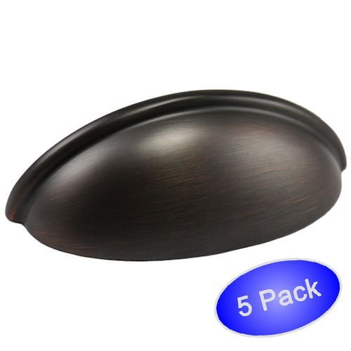 Cosmas 783orb Oil Rubbed Bronze Cabinet Hardware Bin Cup Drawer Handle Pull 3 Inch 76mm Hole Centers 5 Pack Com Cosmas 783orb Oil Rubbed Bronze Cabinet, Oil Rubbed Bronze Cabinet Pulls 3 Inch