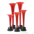 thumbnail image 2 of Universal 5 Trumpet 125db 12V 5 DIXIE Musical Air Horn Dukes of Hazzard General Car Truck Boat Busses Air Compressor, 2 of 5
