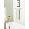 thumbnail image 2 of Amerock Monument Golden Champagne Single Prong Robe Hook, 2 of 9