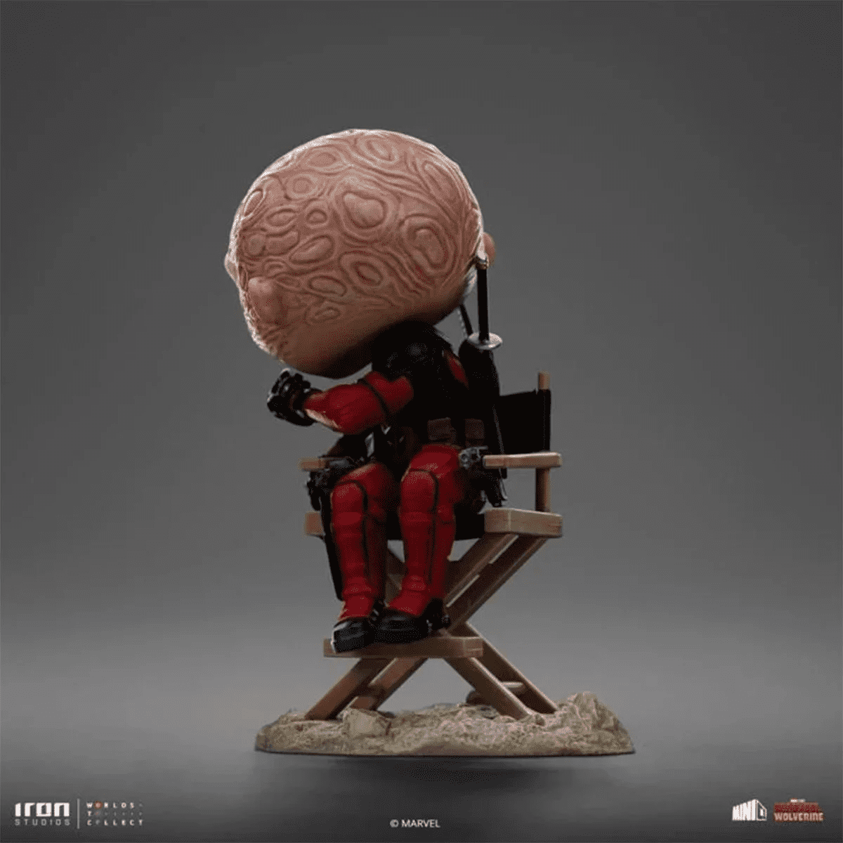 Iron Studios Collectible Statue Art Scale 1/10 Deadpool (Unmasked)- Minico Polystone Resin Multicolor 5.4 inches