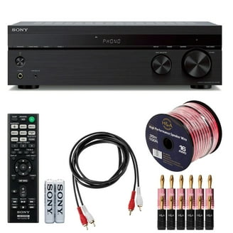 Sony STRDH190 2Ch Receiver with Phono, Bluetooth, HDMI, Deco Gear