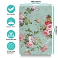 thumbnail image 2 of Romantic Pet Food Mat - Vintage Rose Pattern, Waterproof Dog Bowl Mat with Anti-Mess 4-Layer Construction, 2 of 2