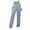 Light Blue, variant on Sweatpants Women Wide Leg Denim Pant Unisex Classic Solid Casual Fashion Loose Straight Jeans L Womens Sweatpants