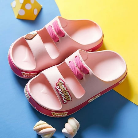 

Wodofoxo Promotion Children Slippers Summer Shoes Planet Ice Cream Beach Pool Sandals Outside Home