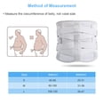 thumbnail image 2 of DOACT Faja Lumbar para Hombres Mujeres, Cinturón Apoyo Lumbar con Correas Compresión Ajustables para Molestias en la Espalda Baja, Nervio Ciático, Dar Forma al Cuerpo Abdomen Posparto M75-95cm) Khall Tendencias, 2 of 5