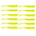 thumbnail image 2 of S SERENABLE 12 Pack Artificial Swimbaits Minnow Simulated Worms Soft D, 7cm D, 2 of 6
