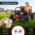 thumbnail image 2 of Gymax 12V Kids Ride on Truck w/Parental Remote 3 Speeds & Reverse Forward Function Black, 2 of 8