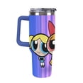 thumbnail image 3 of The Powerpuff Girls 40 Oz Tumbler with Handle And Straw Lid Insulated Tumblers Cups with Lids Straws Double Wall Vacuum Stainless Steel Travel Mug, Gifts for Men Women Boys Girls, 3 of 8