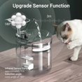 thumbnail image 4 of Filtro de fuente de agua para gatos, dispensador automático de agua para mascotas, accesorios para gatos, Sensor automático, bebedero para gatos TUNC Sencillez, 4 of 5