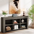 thumbnail image 3 of Tribesigns 63-inch Horizontal Bookcase With 6 Cubes Storage Organizer, 3 of 11