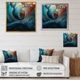 thumbnail image 4 of DESIGN ART Designart "Liquidity In Art I" Abstract Liquid Ink Wall Art Prints 16 in. wide x 16 in. high, 4 of 5