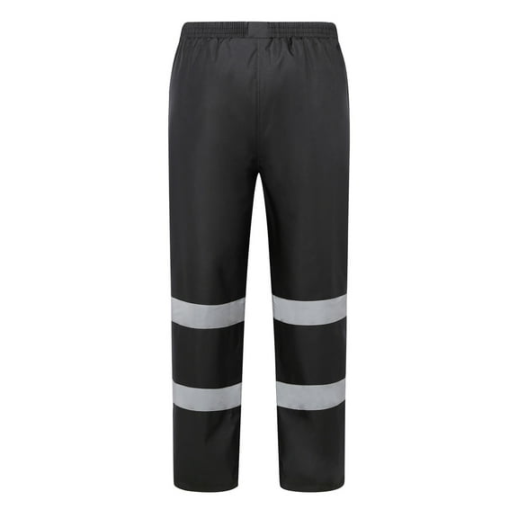 Afdoent Men's Pants Reflective Rain Pants Traffic Fluorescent Green Patrol Rain And Pants Trousers For Men