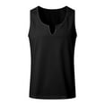 thumbnail image 4 of Men's V Neck Tank Tops Sleeveless Undershirt For Summer Casual Wear, 4 of 5
