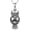 Owl Lotus, variant on 925 Sterling Silver Necklace Thors Hammer Star of David Wolf Fox Dragon Dragonfly Protection Necklace Amulet Jewelry for Men Fathers Day Gifts