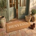 thumbnail image 2 of Embossed Coir Door Mat Bienvenue 18"X46", 2 of 3