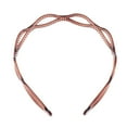 thumbnail image 3 of Headband Hair Band Headband Headband Comb Ladies Girls Headdress - Brown, 3 of 10