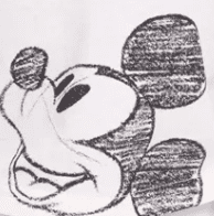 Mickey Mouse Delicate Ivory