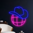 thumbnail image 2 of Handmadetneonsign Disco Cowgirl Neon Sign, Western Cowgirl Neon Led Light Art Decor, Cowgirl Wall Decor, 2 of 5