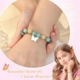 thumbnail image 2 of 4-16 Year Old Girls Birthday Gifts, Natural Stone Butterfly Bracelet for Daughter Granddaughter Niece Granddaughter 9th {件数}, 2 of 4