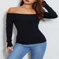 thumbnail image 4 of MesaSe Blouse Habillée à Manches Longues en Tricot Côtelé pour Femmes, 4 of 9