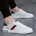 thumbnail image 4 of Men's Low Top Skate Sneakers, Lace Up Fashion Casual Board Shoes for Daily Street Wear, 4 of 4