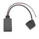 thumbnail image 2 of Cable De Entrada Auxiliar , Resistente Al Desgaste, Antienvejecimiento, ABS Negro, Duradero, Práctico Módulo Inalámbrico Para Coche Para Radio Estéreo, 2 of 7